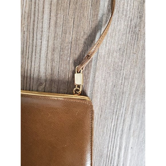 Vintage 70s Charles Jordan Olive Green Handbag/ Clutch - Picture 8 of 8